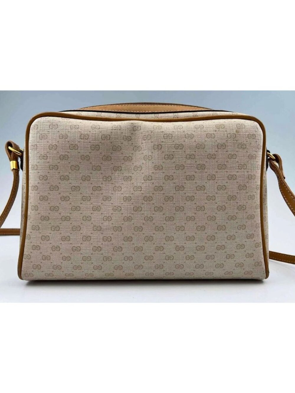 Vintage Gucci Micro GG Monogram Crossbody Shoulder Bag